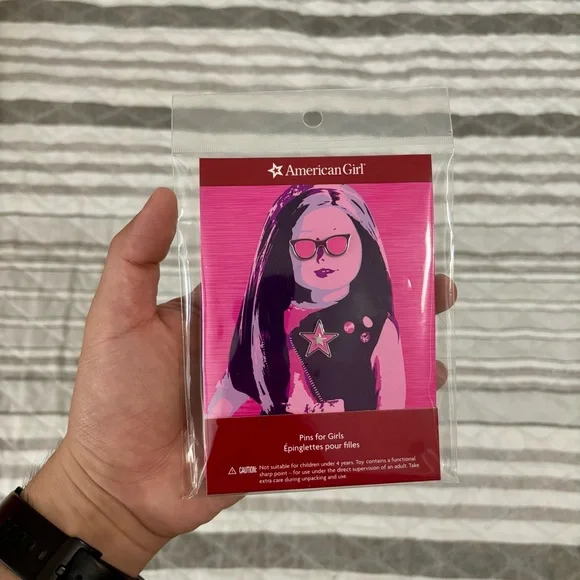 American Girl Pins For Girls Set - Picture 5 of 6